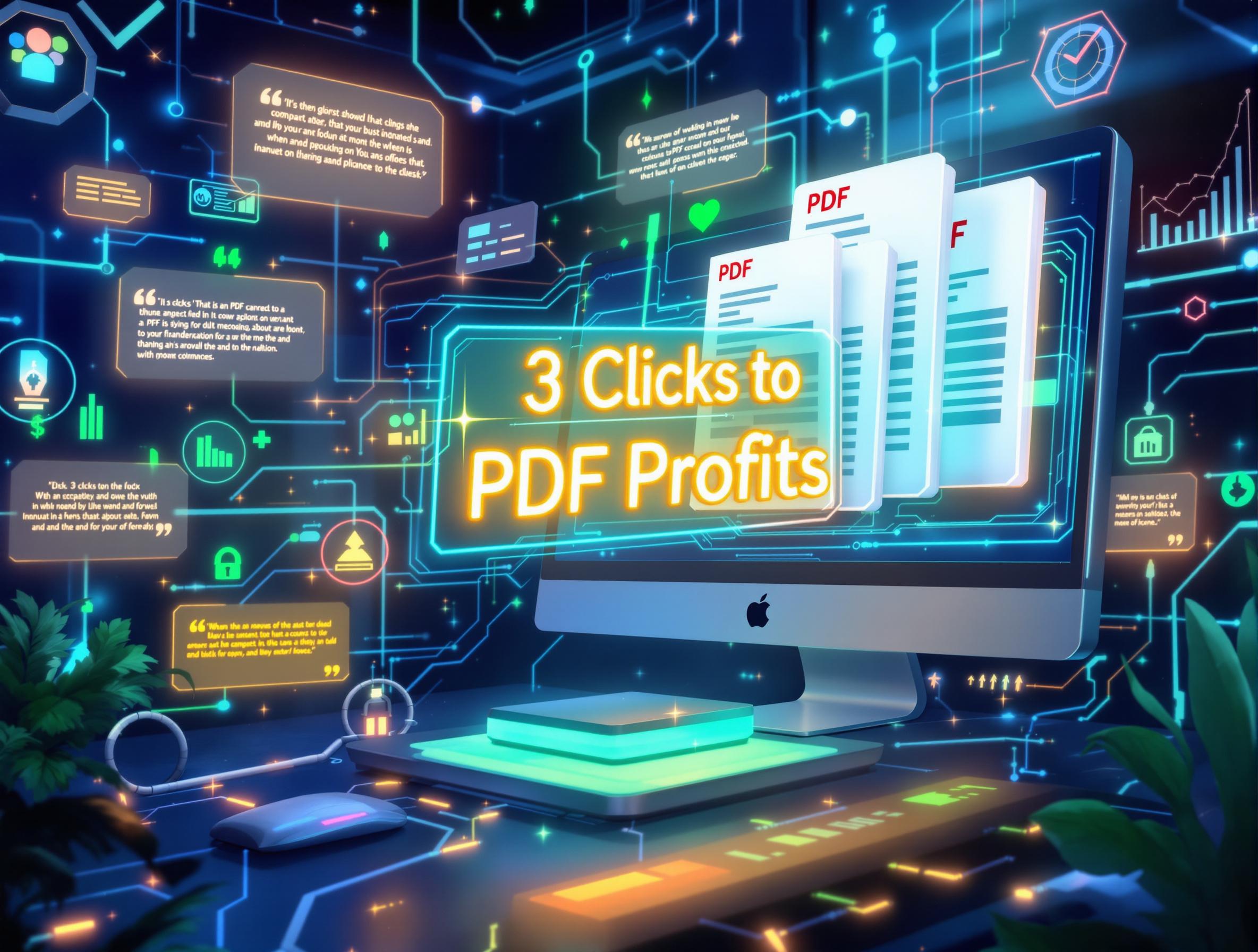 High Ticket PDF Profits: Earn $500-$2,000/Sale Sharing Simple PDFs