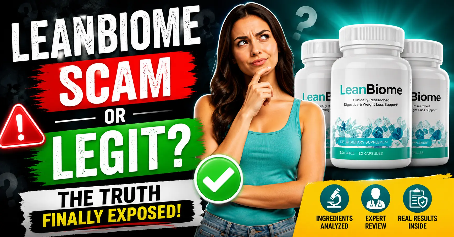 LeanBiome scam or legit – before and after weight loss results